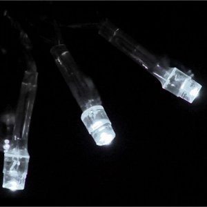 Гирлянда для улицы СЕТКА ш2,0* в3м 384 ламп LED, прозр.пров,8 реж.,IP-54, Белый (возможность соединения)