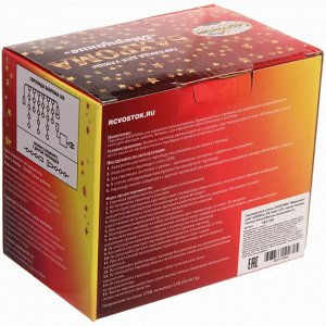 Гирлянда для улицы БАХРОМА "Мерцание" ш3м* в40/60см 100 ламп LED, прозр.провод,1 режим, IP-54, Теплый белый/Белый (возможность соединения)