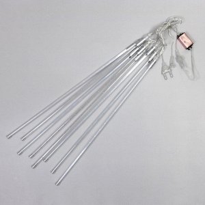 Гирлянда для улицы "Тающая сосулька" 3,0 м*50 см 288 лампы LED, IP-54, Мультицвет (8 трубок)