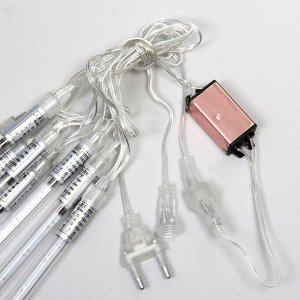 Гирлянда для улицы "Тающая сосулька" 3,0 м*50 см 288 лампы LED, IP-54, Мультицвет (8 трубок)