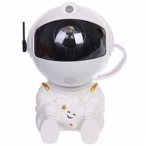 Световой прибор Лазер "Космос" 12*8*8 см, пульт д/у, питание от USB (DC)