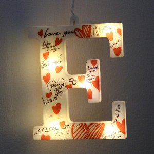 Гирлянда для дома БАХРОМА "LOVE" ш2,5м* в0,45/0,65м 90 ламп LED, прозрачн.пров, 8 режимов, IP-20, Теплый белый (возможность соединения)