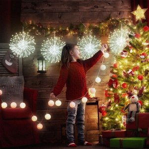 Гирлянда для дома БАХРОМА  "Сфера" ш3м*в0,4/0,6м 500 ламп LED, 8 режимов, IP-40, Белый