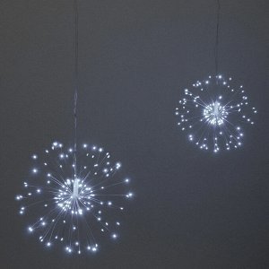 Гирлянда для дома БАХРОМА  "Сфера" ш3м*в0,4/0,6м 500 ламп LED, 8 режимов, IP-40, Белый