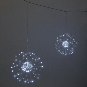 Гирлянда для дома БАХРОМА  "Сфера" ш3м*в0,4/0,6м 500 ламп LED, 8 режимов, IP-40, Белый