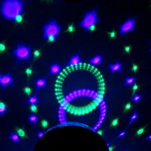 Диско-шар светодиодный  "Каледоскоп", LED (красный, зеленый, синий), USB+mp3+пульт+bluetooth (220V)