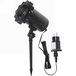 Диско-шар для улицы "Хоровод снежинок", авторежим, 220V (цветные снежинки) (220V)