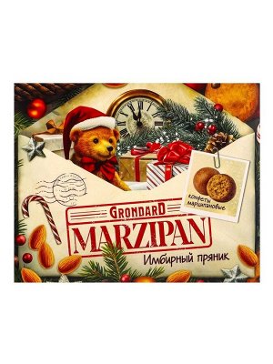 Конфеты неглазированные с марципаном «Имбирный пряник», 115 г