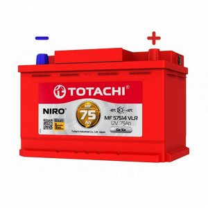 Аккумулятор Totachi Niro MF 57514 VLR LN3/L3(H6) L, 75Ач, CCA 770А, обслуживаемый, арт. 90275