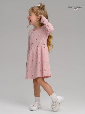 Платье Элла ромашки на розе