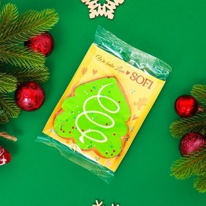 Печенье новогоднее ванильное «Новогоднее», 60 г