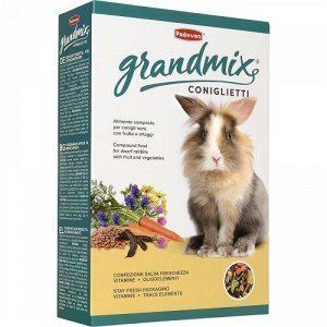 Padovan Grandmix Coniglietti Корм для кроликов 850г
