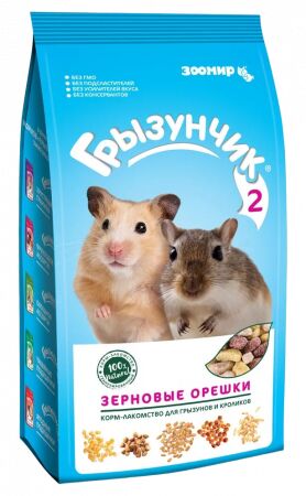 Зоомир Корм для грызунов и кроликов Грызунчик-2 250г