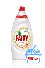 Средство для мытья посуды FAIRY Нежные руки Ромашка и витамин Е  (900 мл)