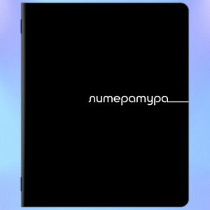 Тетради предметные, КОМПЛЕКТ 12 ПРЕДМЕТОВ, 48 л., обложка картон, BRAUBERG "BLACK", 405164
