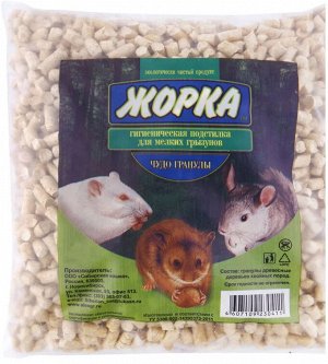 Жорка Наполнитель для грызуновунов Чудо-гранулы 1,5л