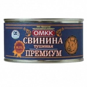 Свинина тушеная ТУ премиум 325г (Оршанский МКК) Беларусь (П-42)
