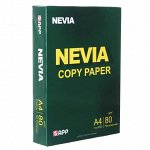 NEVIA офисная бумага А4, класс &quot;А&quot;, 80г/м2, 500 л.