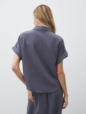 Женская рубашка из муслина MAISON DAVID