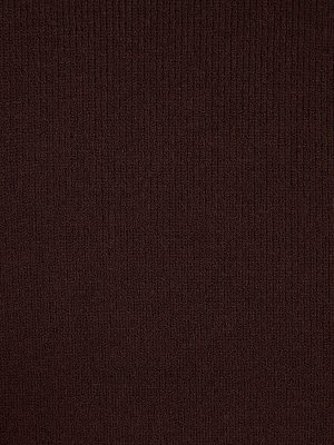 Трикотажный топ с воротником стойка, коричневый