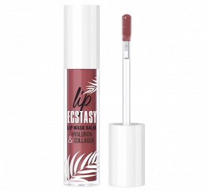 Маска-бальзам для губ LIP ECSTASY hyaluron & collagen тон 604 Rosewood 3,3г