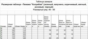 Пижама женская, коричневый