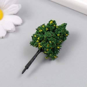 Искусственное растение для творчества пластик «Кассия», 8 см