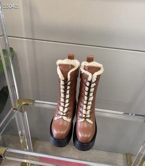 Сапоги женские кожаные зимние