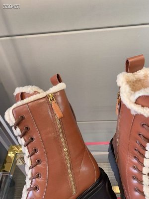 Сапоги женские кожаные зимние