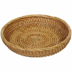 Сухарница плетеная из ротанга "Boho style" 21*4см