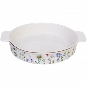 Форма керамическая для запекания "Альпийский луг" 1,5л 30,5*25*5,5см