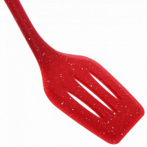 Лопатка кухонная силиконовая "Bon app?tit" с прорезями