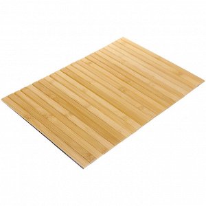 Коврик бамбуковый "SHEF" 48*32см