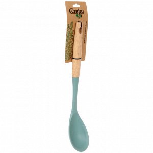 Ложка кухонная силиконовая "OLIVA" 35,5см