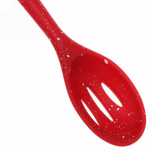 Ложка кухонная силиконовая с прорезями "Bon app?tit"