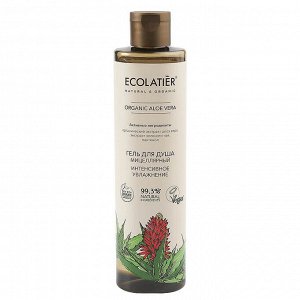 Мицеллярный Гель для душа Интенсивное увлажнение cерия ORGANIC ALOE VERA, 350 мл