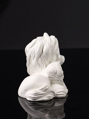 Фигурка гипс «Пони мама», 9x7x6 см, натуральный
