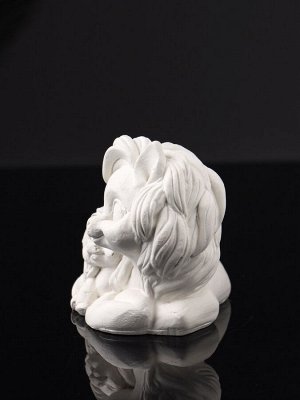 Фигурка гипс «Пони мама», 9x7x6 см, натуральный