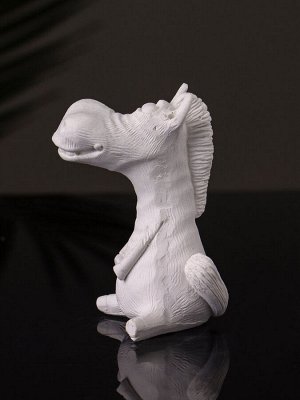 Фигурка гипс «Конь Гриша», 7x5x5 см, натуральный