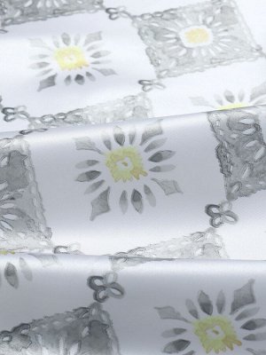 Скатерть «Доляна» Gray diamonds, 145x220 см, 100% п/э