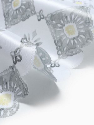 Скатерть «Доляна» Gray diamonds, 145x220 см, 100% п/э