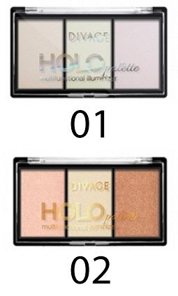 Divage Holo Pallet - Товар Мультифункциональный иллюминайзер № 02 (тона №: 04, 05, 06)