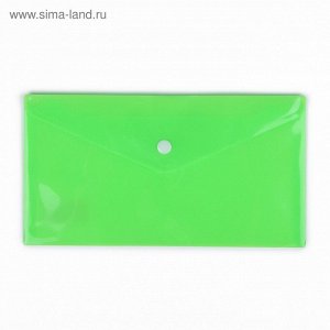Calligrata Папка-конверт на кнопке, travel, 180 мкм, рифлёная, МИКС