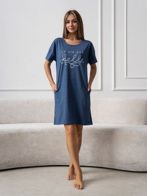 Туника жен.арт.388/3-5,индиго