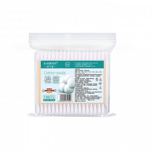 Ватные палочки двусторонние, 100 шт.