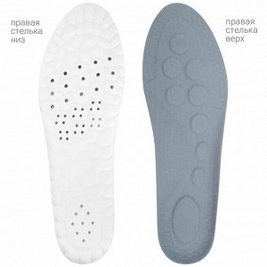 Стельки для обуви АНАТОМИЧЕСКИЕ С СУПИНАТОРОМ,материал PU PRO,р.RU39-44/EU40-45,SHEGRA(ШЕГРА),700739