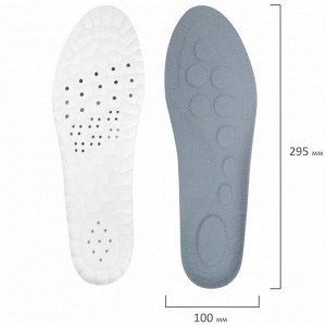 Стельки для обуви АНАТОМИЧЕСКИЕ С СУПИНАТОРОМ,материал PU PRO,р.RU39-44/EU40-45,SHEGRA(ШЕГРА),700739