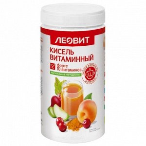 Леовит кисель витаминный форте. банка 400 г