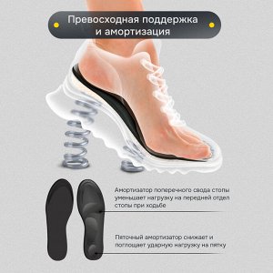 Стельки для обуви с супинатором 4D COMFORT PLUS,материал FOAM,р.RU34-39/EU35-40,SHEGRA(ШЕГРА),700744