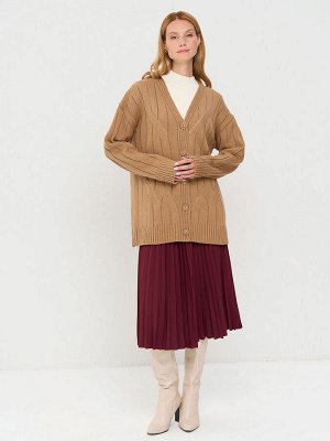 Кардиган женский 9252-91052   5300616 карамельный кофе